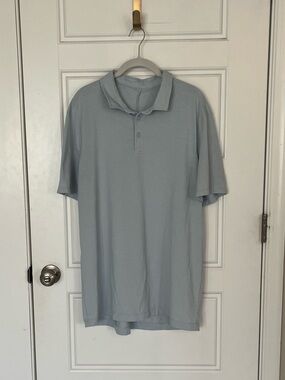 Men’s Lululemon Light Blue Polo | XL
